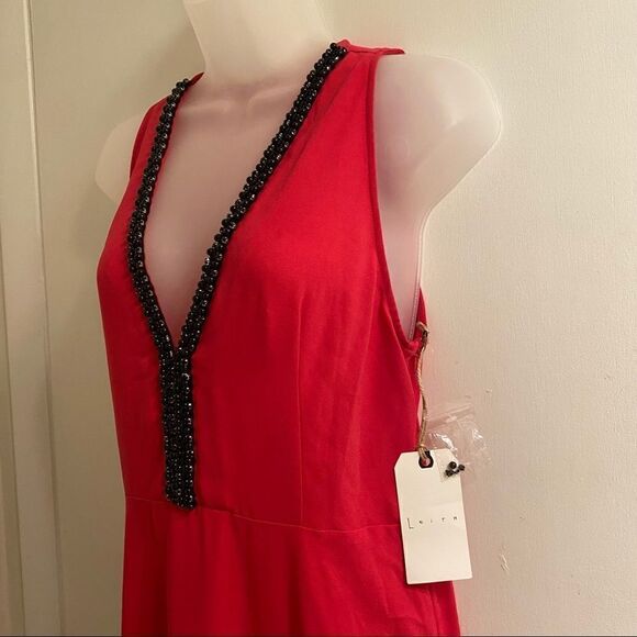 NWT LEITH Pink Bright mini dress Large - Picture 5 of 12